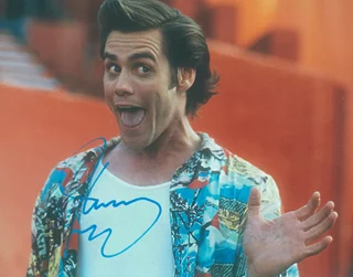 Jim Carrey autograph