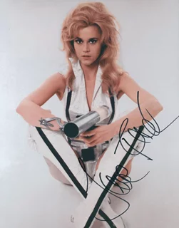 Jane Fonda autograph