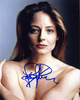 Jodie Foster autograph