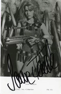 Jane Fonda autograph
