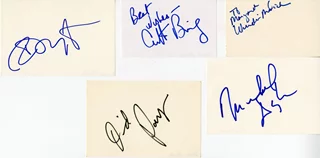 The American President autograph