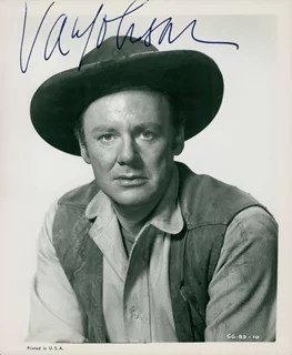 Van Johnson autograph