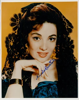 Linda Cristal autograph