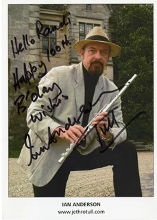 Ian Anderson autograph