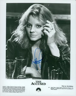 Jodie Foster autograph