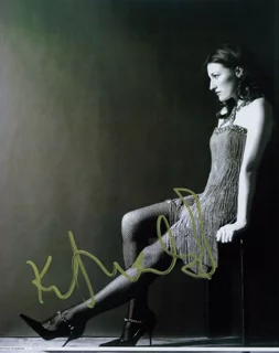 Kelly MacDonald autograph