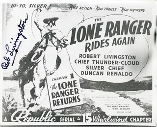 Bob Livingston autograph