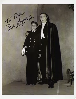 Bela Lugosi Jr. autograph