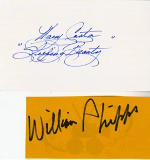 Sleeping Beauty autograph