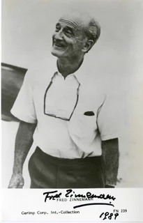 Fred Zinnemann autograph