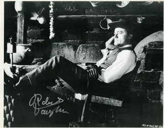 Robert Vaughn autograph