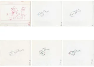 Tom & Jerry autograph