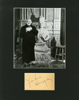 Jackie Coogan autograph