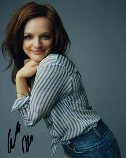 Elisabeth Moss autograph