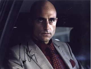 Mark Strong autograph