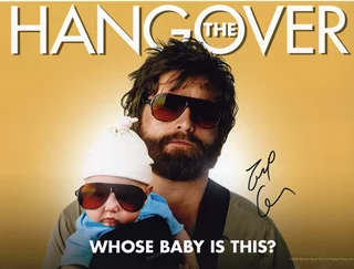 Zach Galifianakis autograph