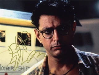 Jeff Goldblum autograph