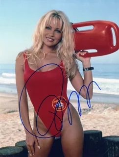 Pamela Anderson autograph