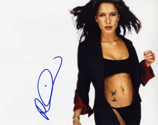 Rhona Mitra autograph