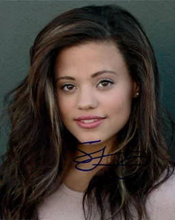 Sarah Jeffery autograph