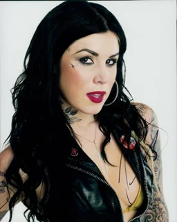 Kat von D autograph