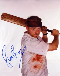 Simon Pegg autograph