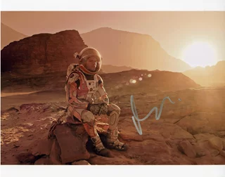 Matt Damon autograph