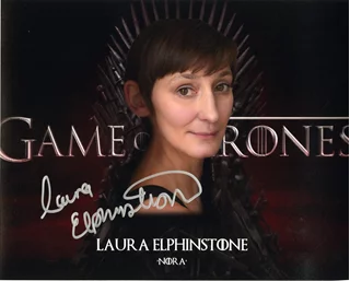 Laura Elphinstone autograph