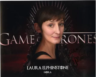 Laura Elphinstone autograph