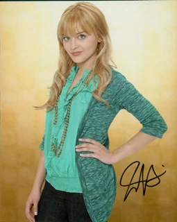 Jordan Hinson autograph