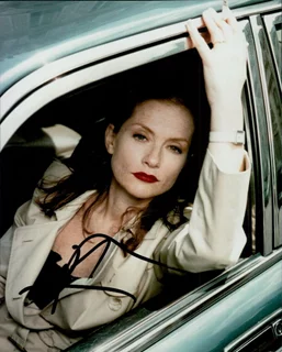 Isabelle Huppert autograph