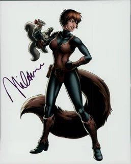 Milana Vayntrub autograph