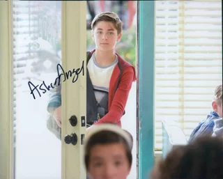 Asher Angel autograph