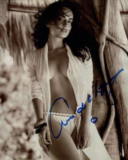 Ana de la Reguera autograph
