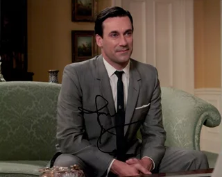 Jon Hamm autograph