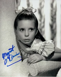 Margaret O'Brien autograph
