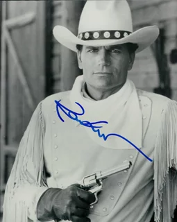 Patrick Wayne autograph