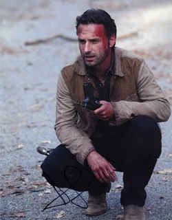 Andrew Lincoln autograph