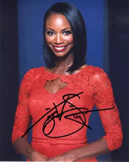 Taja V. Simpson autograph