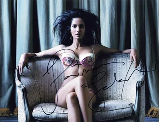 Padma Lakshmi autograph