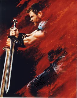 Chris Hemsworth autograph