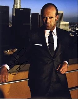 Jason Statham autograph