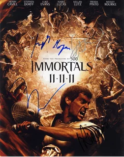 The Immortals autograph