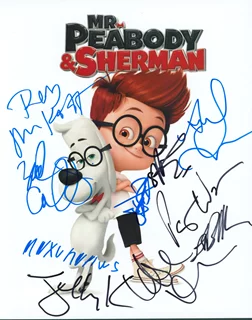 Mr. Peabody & Sherman autograph