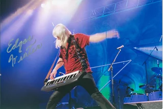 Edgar Winter autograph
