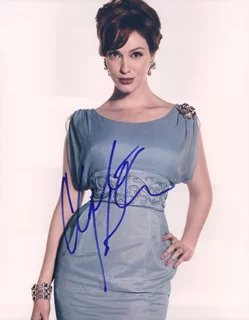 Christina Hendricks autograph