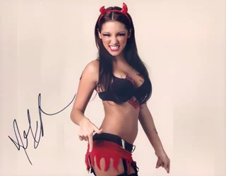 Melanie Iglesias autograph
