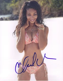 Chanel Iman autograph