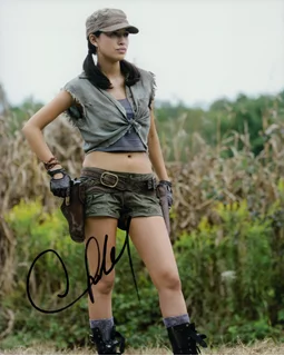 Christian Serratos autograph