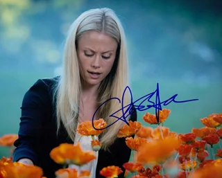 Claire Coffee autograph